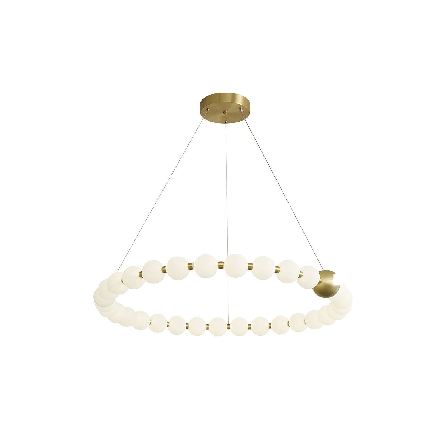Cetalan Elegance Art Pearls Kunststoff-Kronleuchter-Letslighting