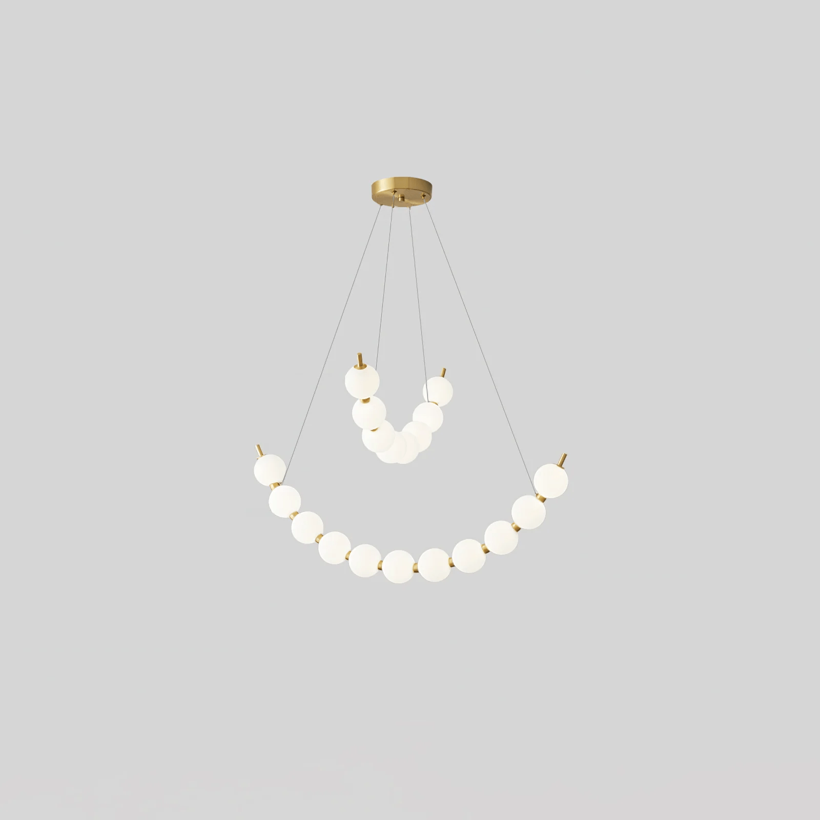 Cetalan Elegance Art Pearls Kunststoff-Kronleuchter-Letslighting