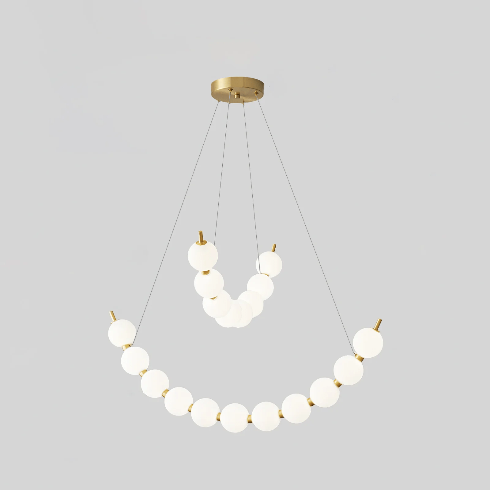 Cetalan Elegance Art Pearls Kunststoff-Kronleuchter-Letslighting