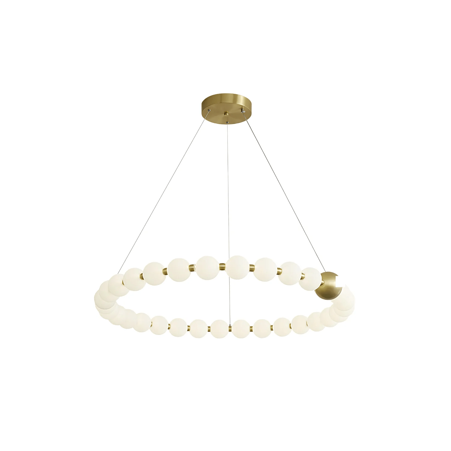 Cetalan Elegance Art Pearls Kunststoff-Kronleuchter-Letslighting