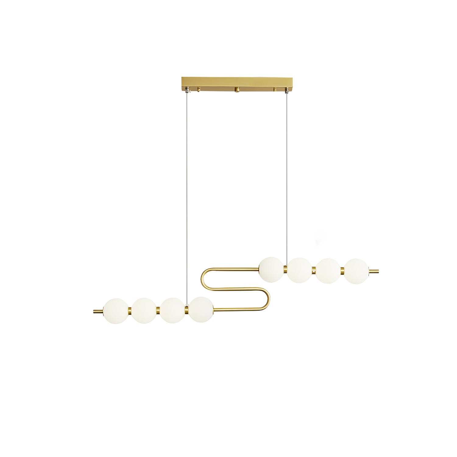 Cetalan Elegance Art Pearls Kunststoff-Kronleuchter-Letslighting