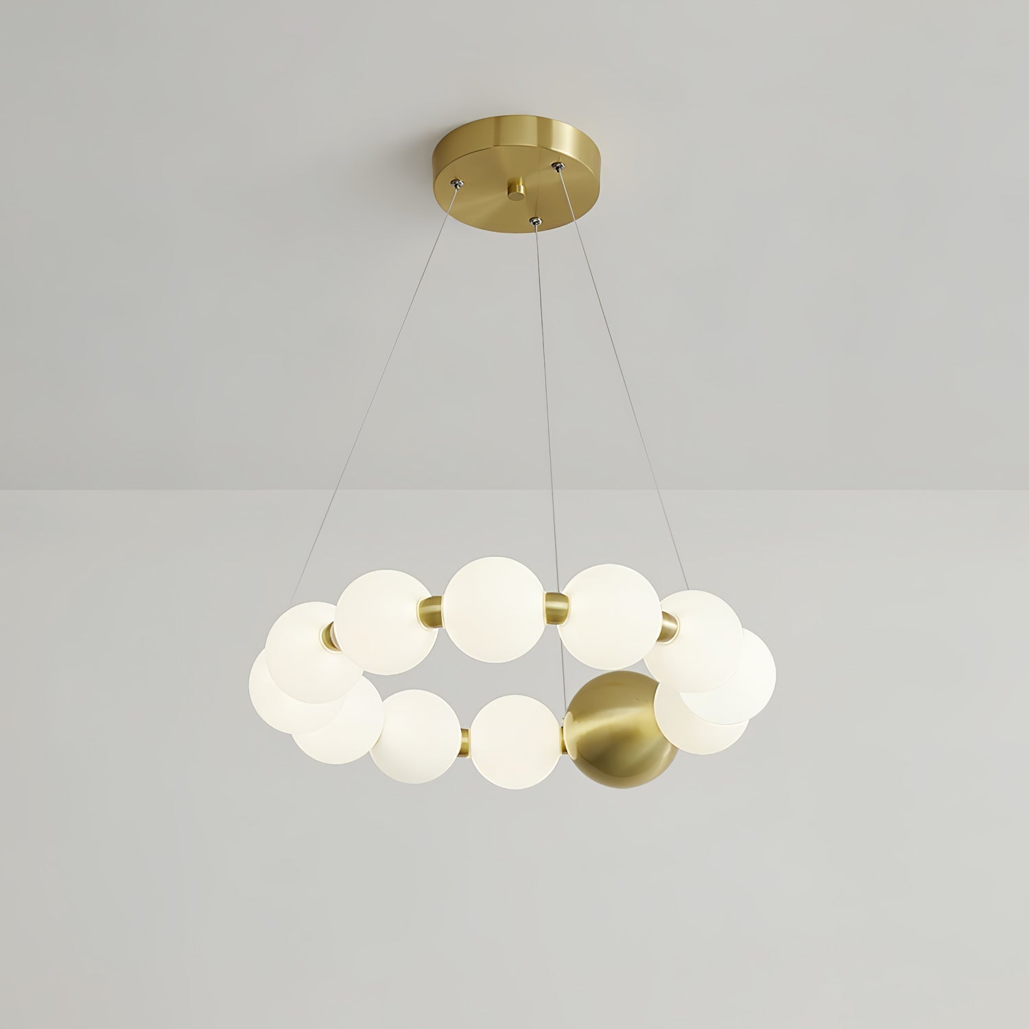 Cetalan Elegance Art Pearls Kunststoff-Kronleuchter-Letslighting