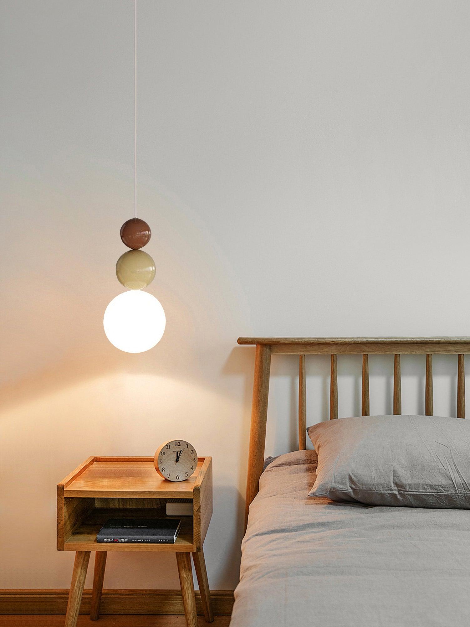 Orbis Wall Lamp White Minimalist Acrylic Living Room Bedroom | Letslighting-Letslighting