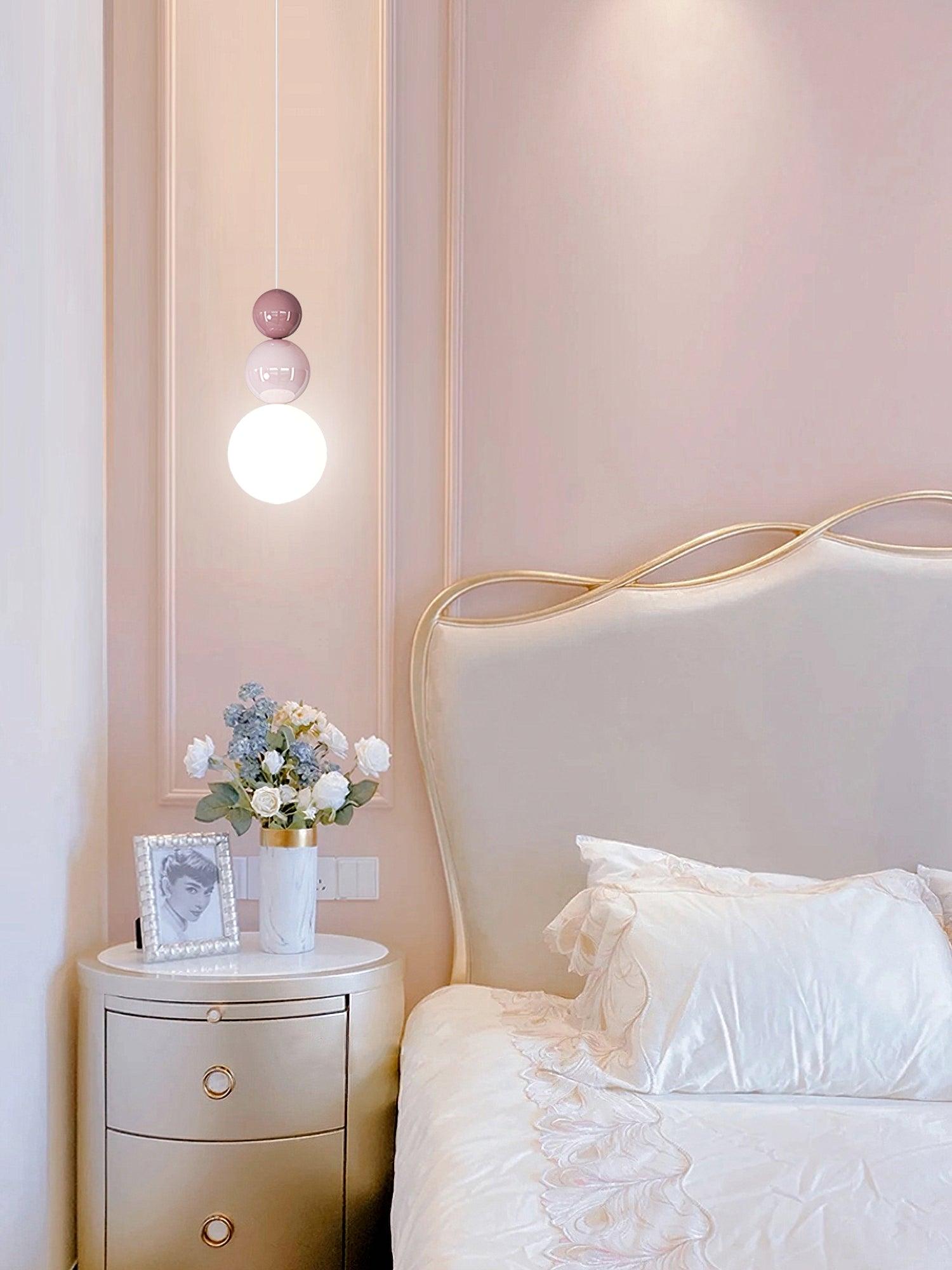 Orbis Wall Lamp White Minimalist Acrylic Living Room Bedroom | Letslighting-Letslighting