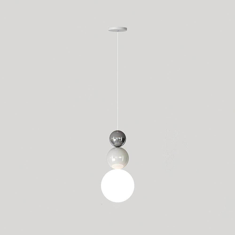 Orbis Wall Lamp White Minimalist Acrylic Living Room Bedroom | Letslighting-Letslighting