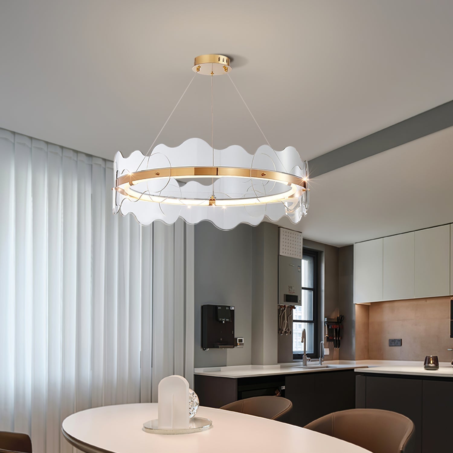 Vitalir Moderner Kronleuchter aus Metall-Letslighting