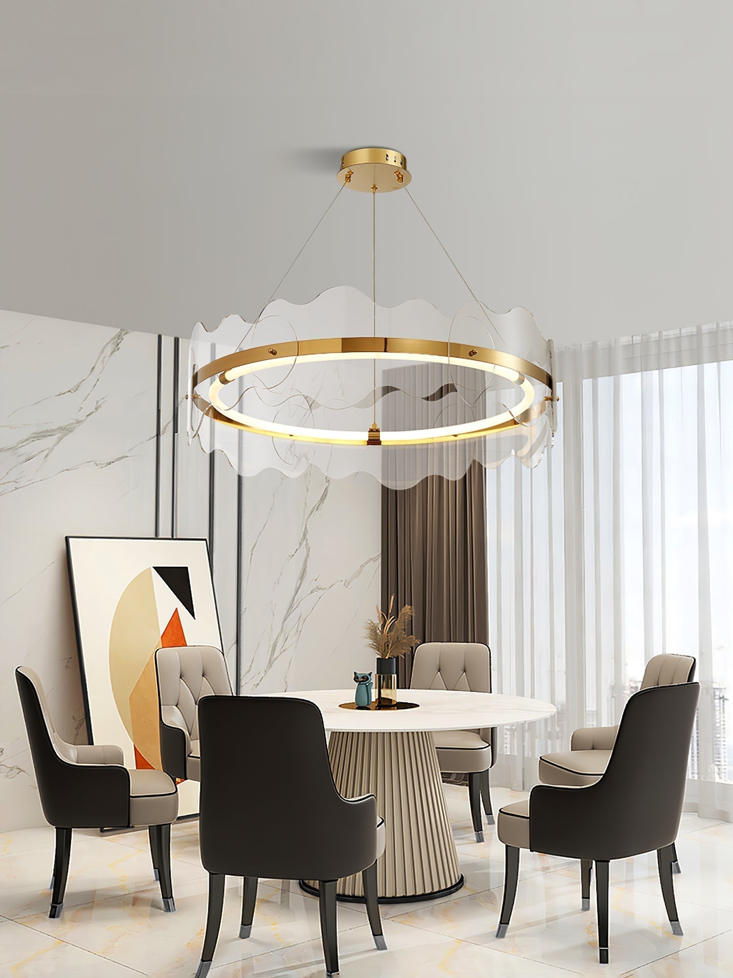 Vitalir Moderner Kronleuchter aus Metall-Letslighting