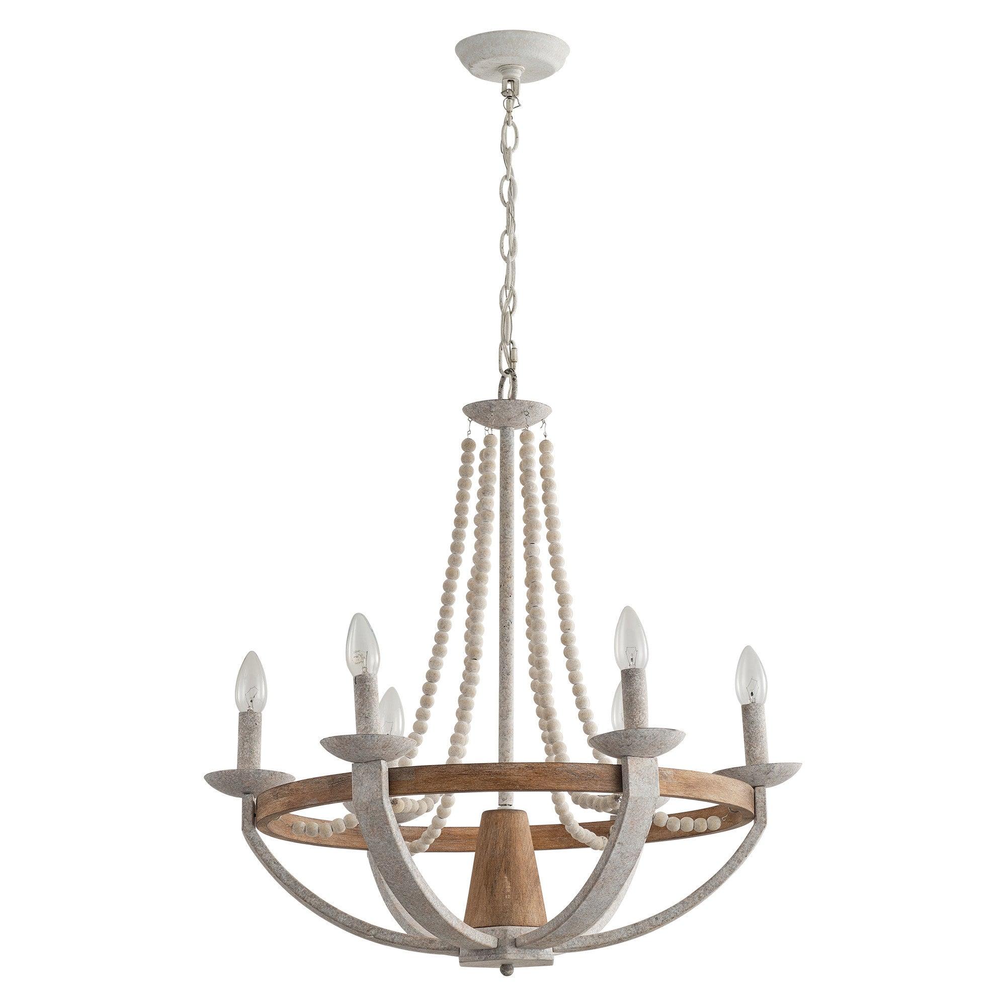 Adan Modern Traditional Wood Chandelier - Letslighting