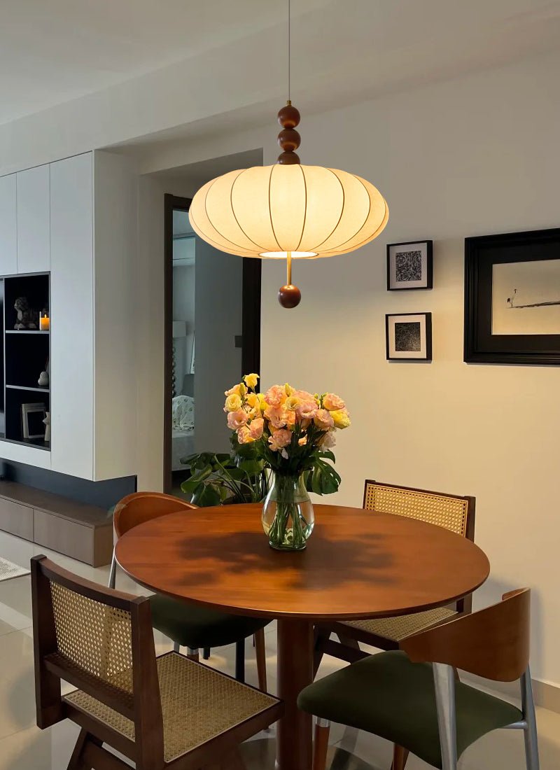 Orla Vintage Fabric Pendant Light-Letslighting