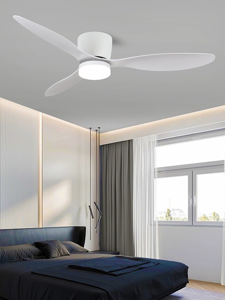 Knox Deckenventilator-Leuchte, 52 Zoll Größe, geeignet für größere Räume.