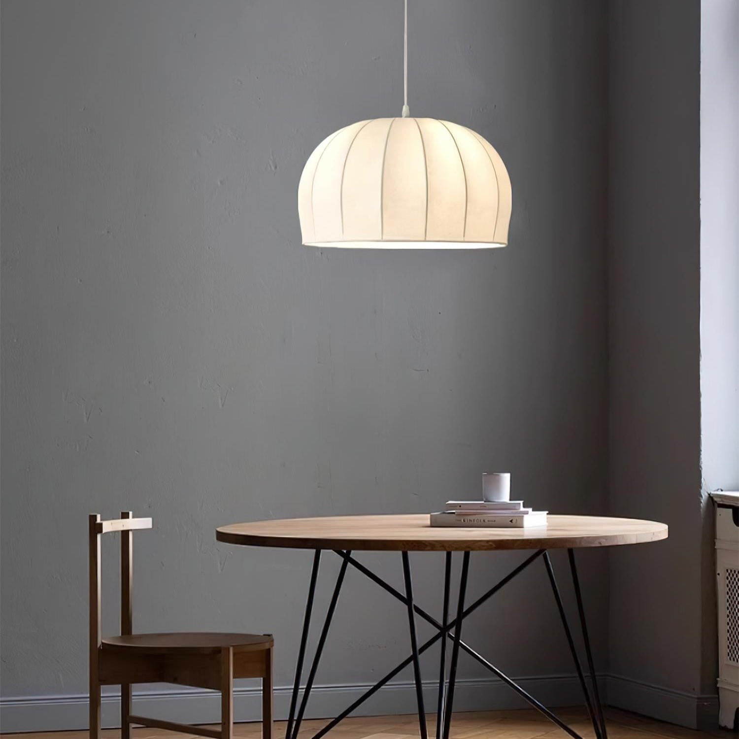 Nova Minimalistische Pendelleuchte aus Stoff-Letslighting