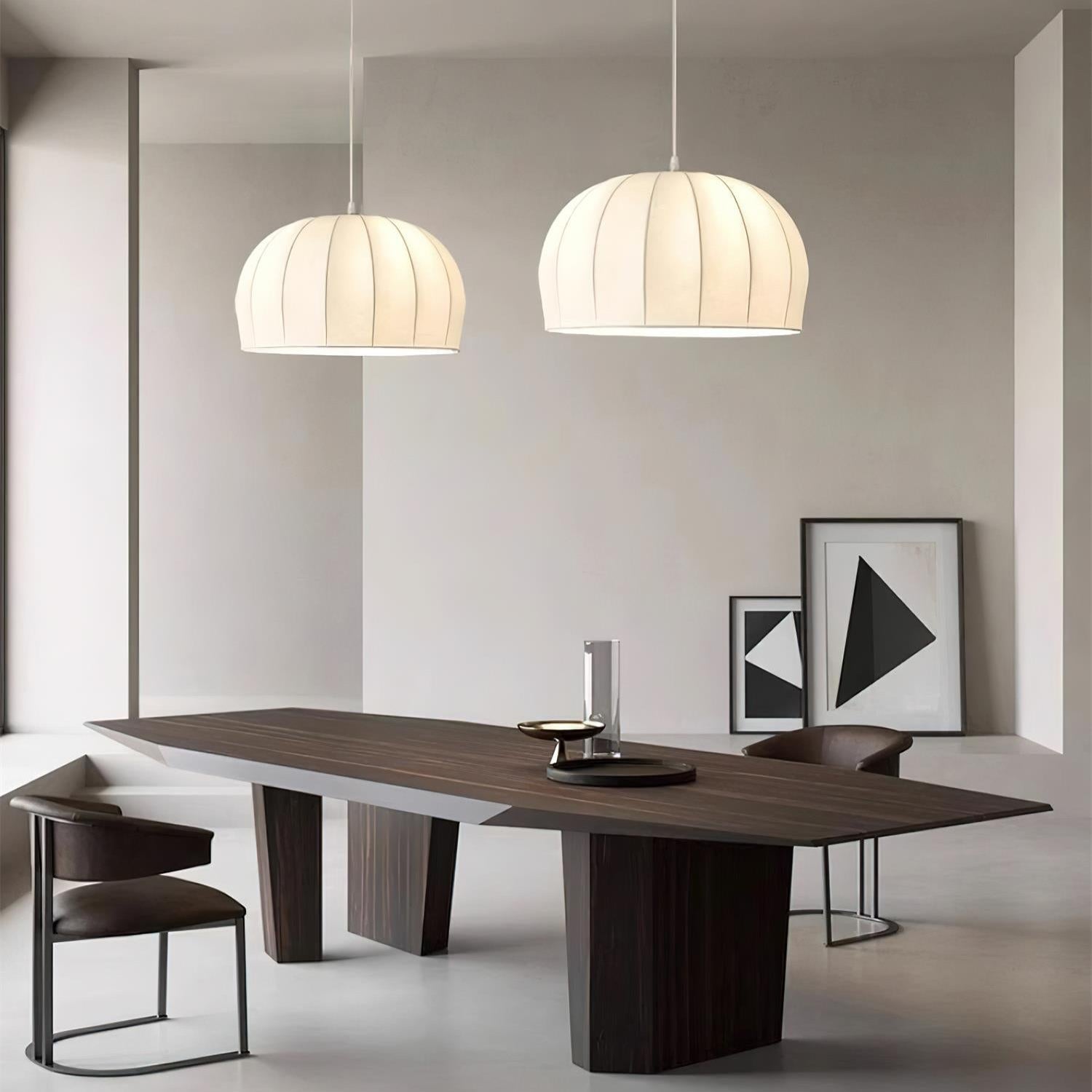 Nova Minimalistische Pendelleuchte aus Stoff-Letslighting