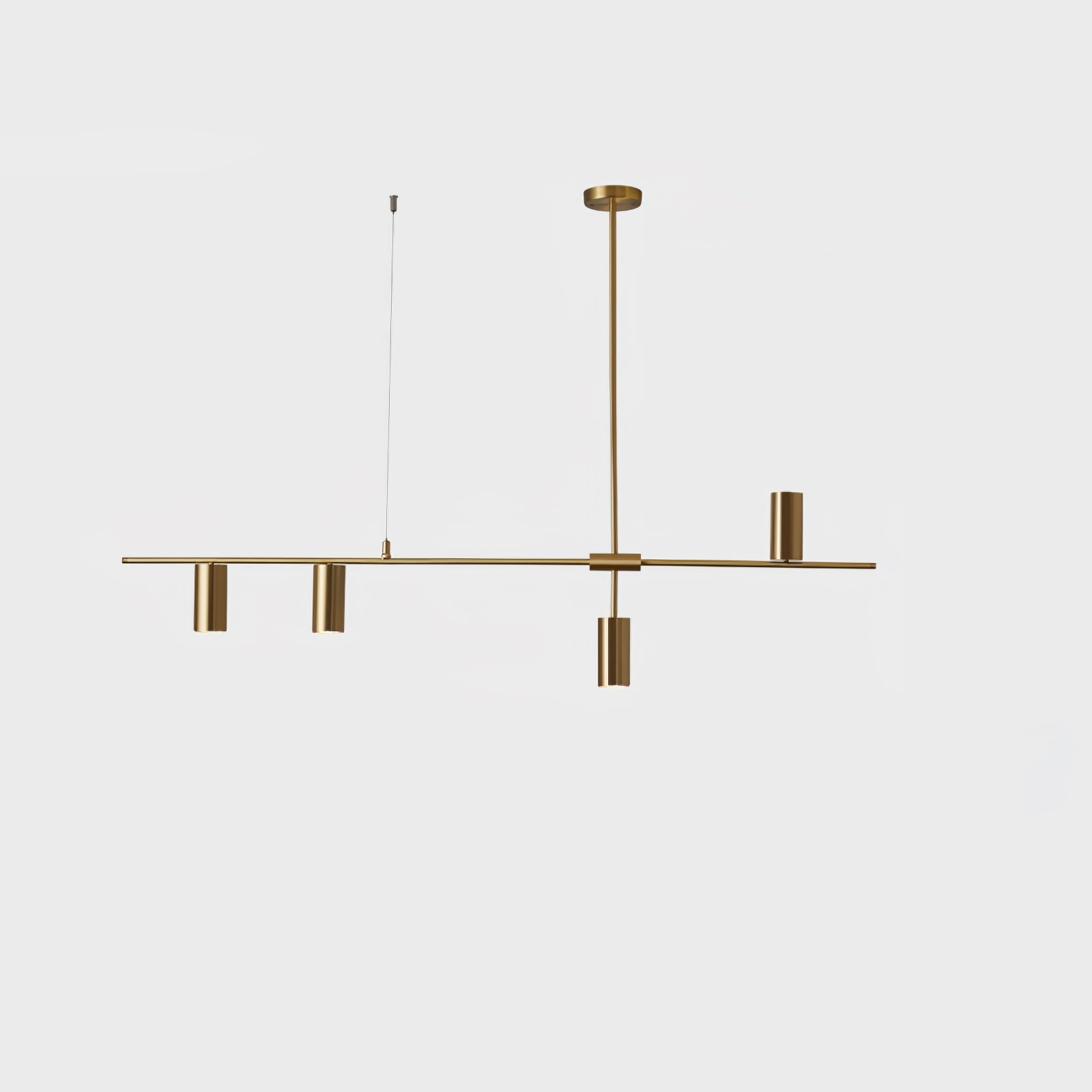 Lustra Kronleuchter Messing Linear Cassandra Elegant-Letslighting