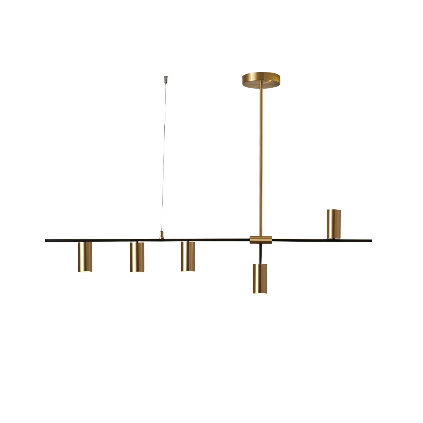 Lustra Kronleuchter Messing Linear Cassandra Elegant-Letslighting