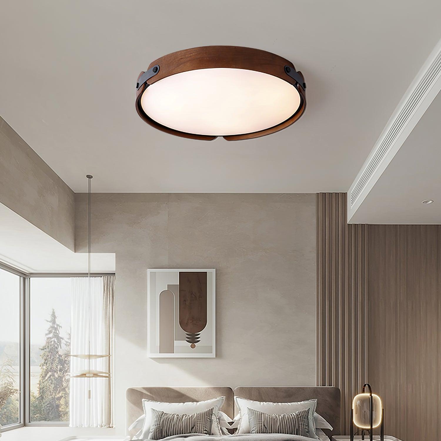Sylvan Wood Ceiling Light - Letslighting
