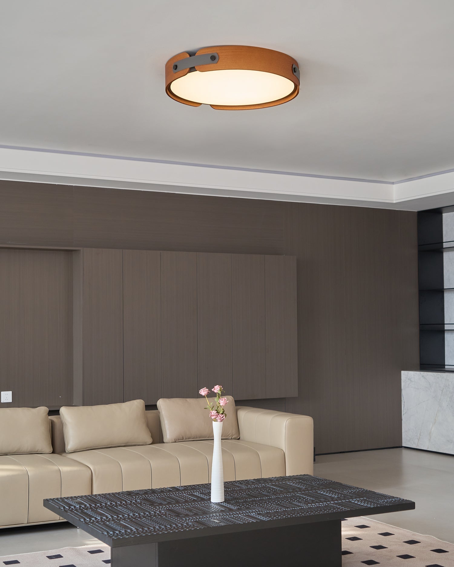 Sylvan Wood Ceiling Light - Letslighting