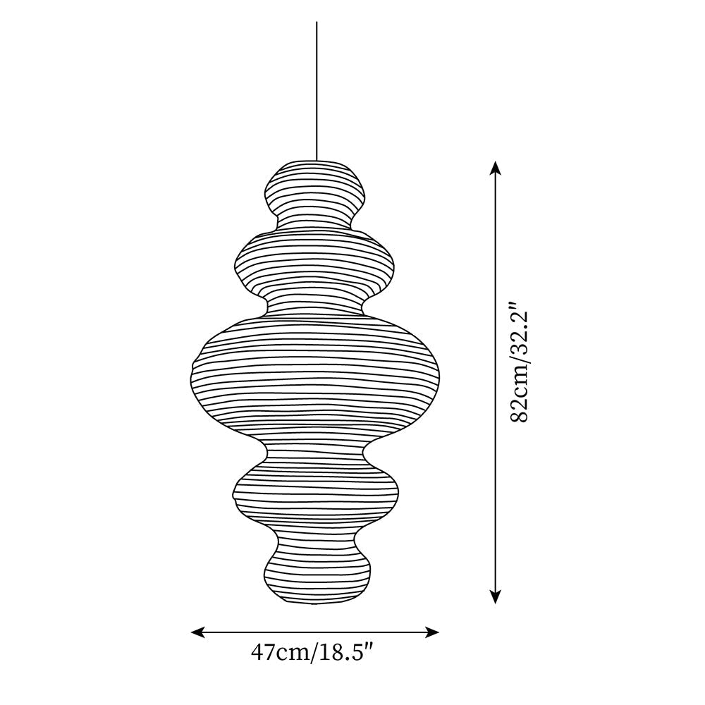 Akari Juni Pendant Lamp - Letslighting