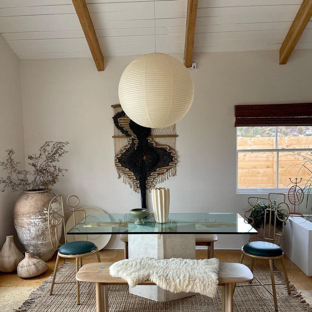 Washi Paper Round Series Pendant Lamp - Blowlighting