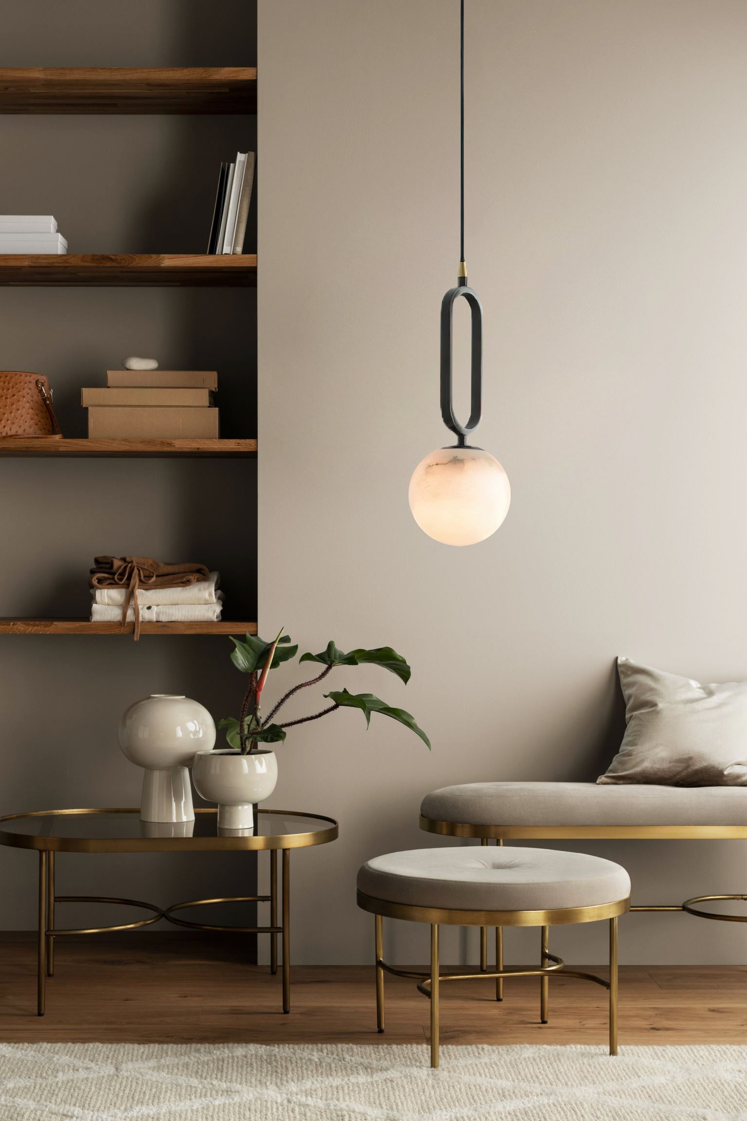 Gloruvyd Minimalist Ball Metal Pendant Lamp - Letslighting