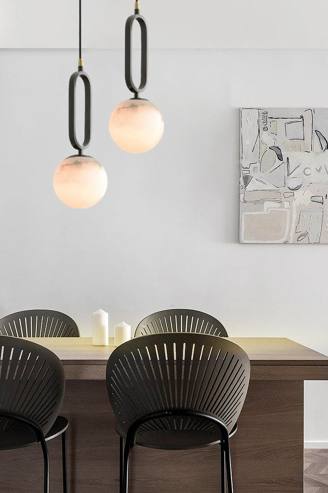 Gloruvyd Minimalist Ball Metal Pendant Lamp - Letslighting