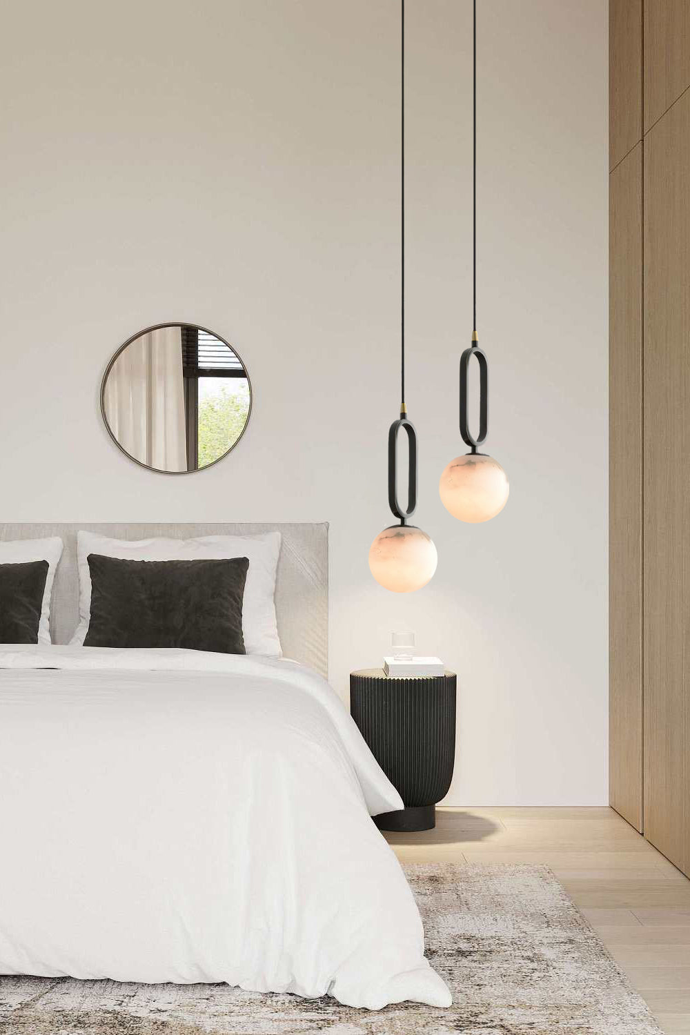 Gloruvyd Minimalist Ball Metal Pendant Lamp - Letslighting