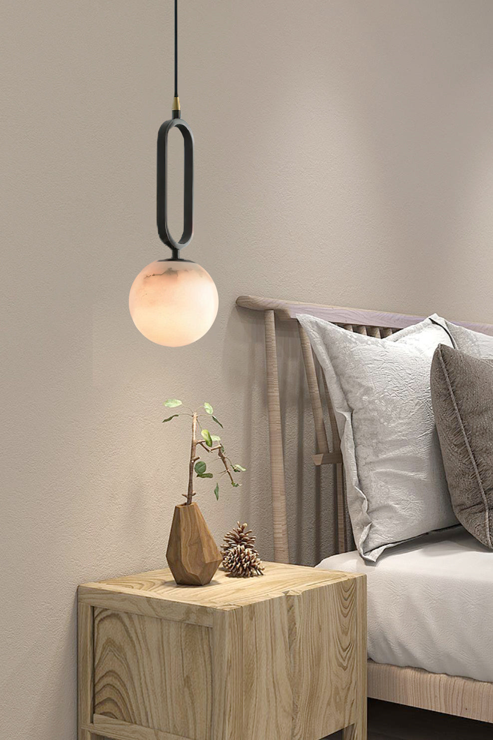 Gloruvyd Minimalist Ball Metal Pendant Lamp - Letslighting
