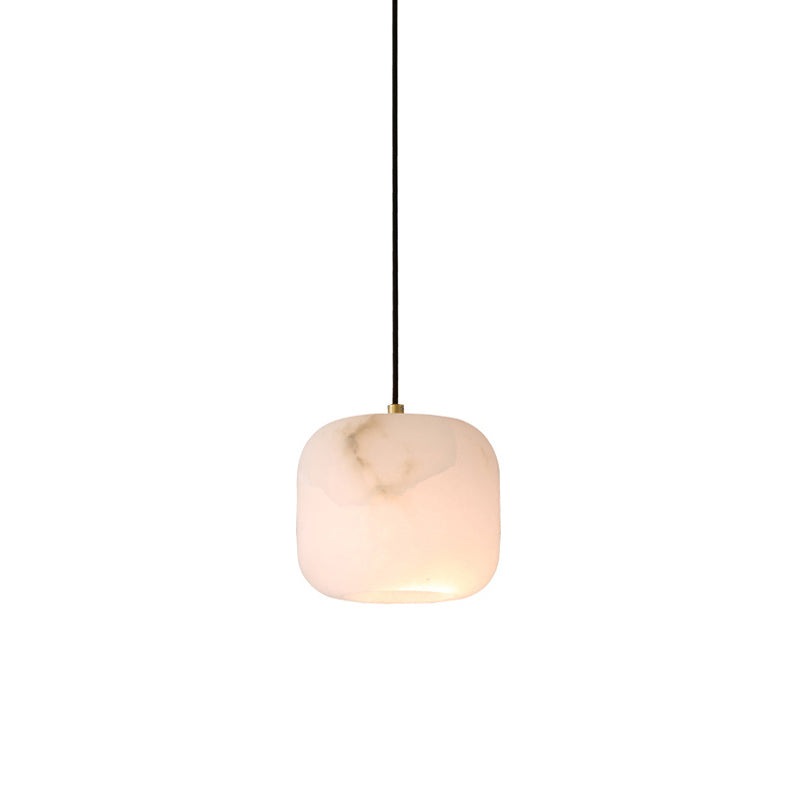 Ildvuvyd Minimalist Bedside Brass Pendant Light - Letslighting