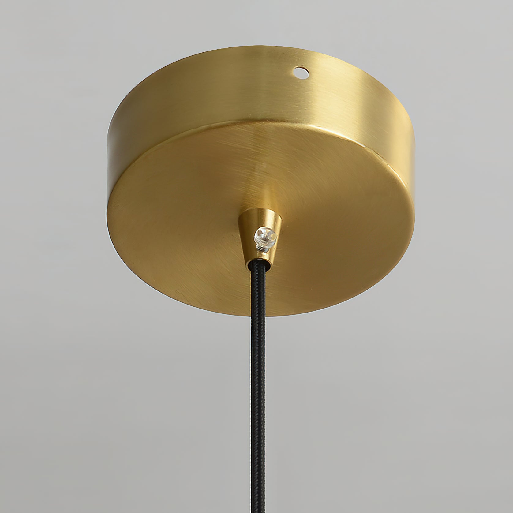Ildvuvyd Minimalist Bedside Brass Pendant Light - Letslighting