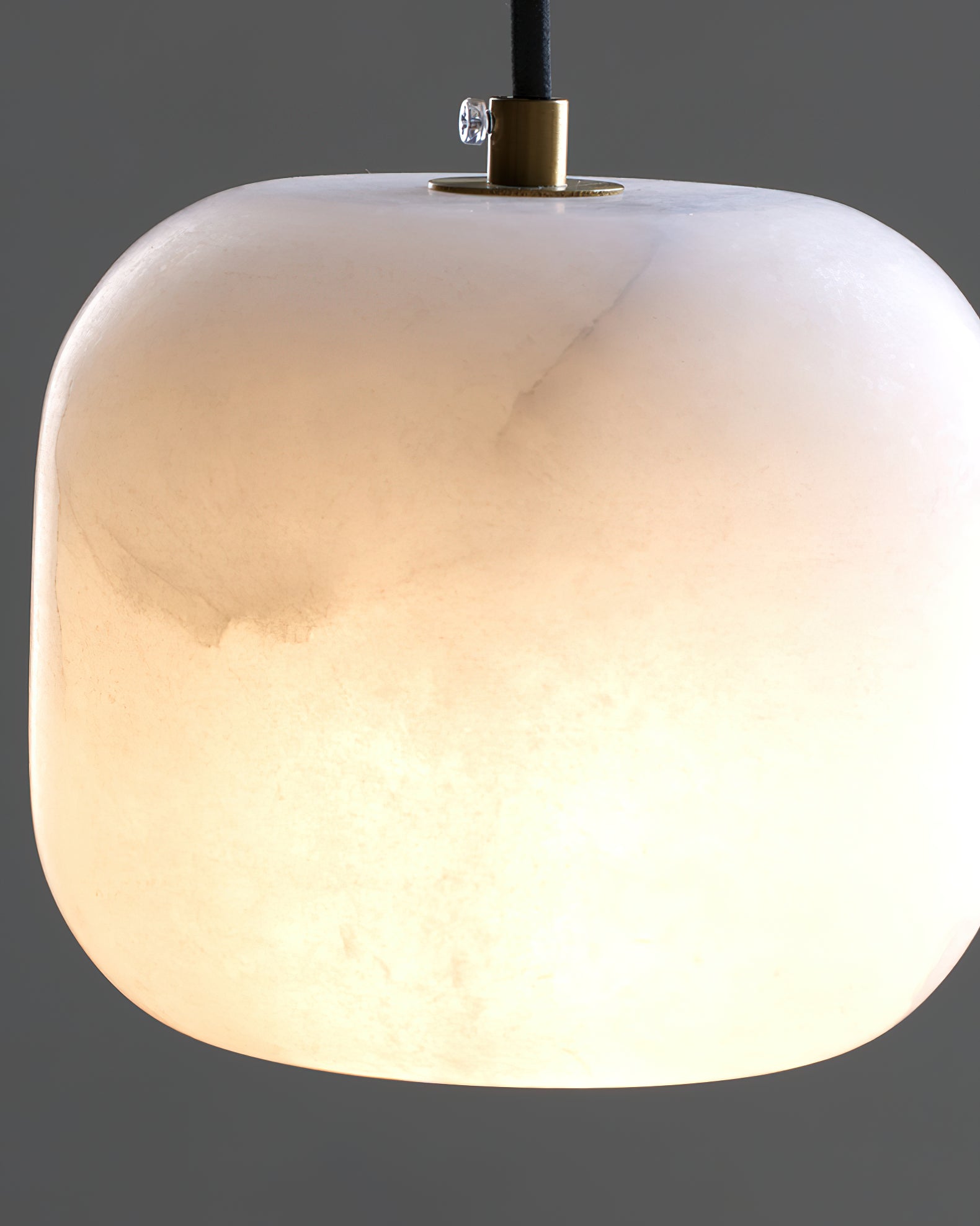 Ildvuvyd Minimalist Bedside Brass Pendant Light - Letslighting