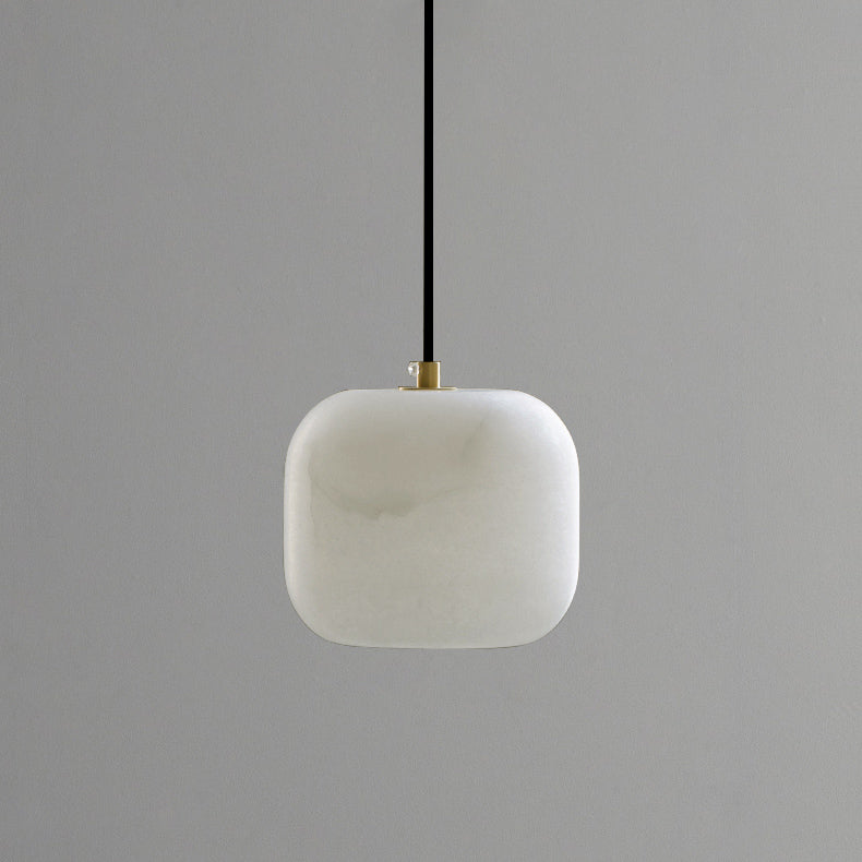 Ildvuvyd Minimalist Bedside Brass Pendant Light - Letslighting