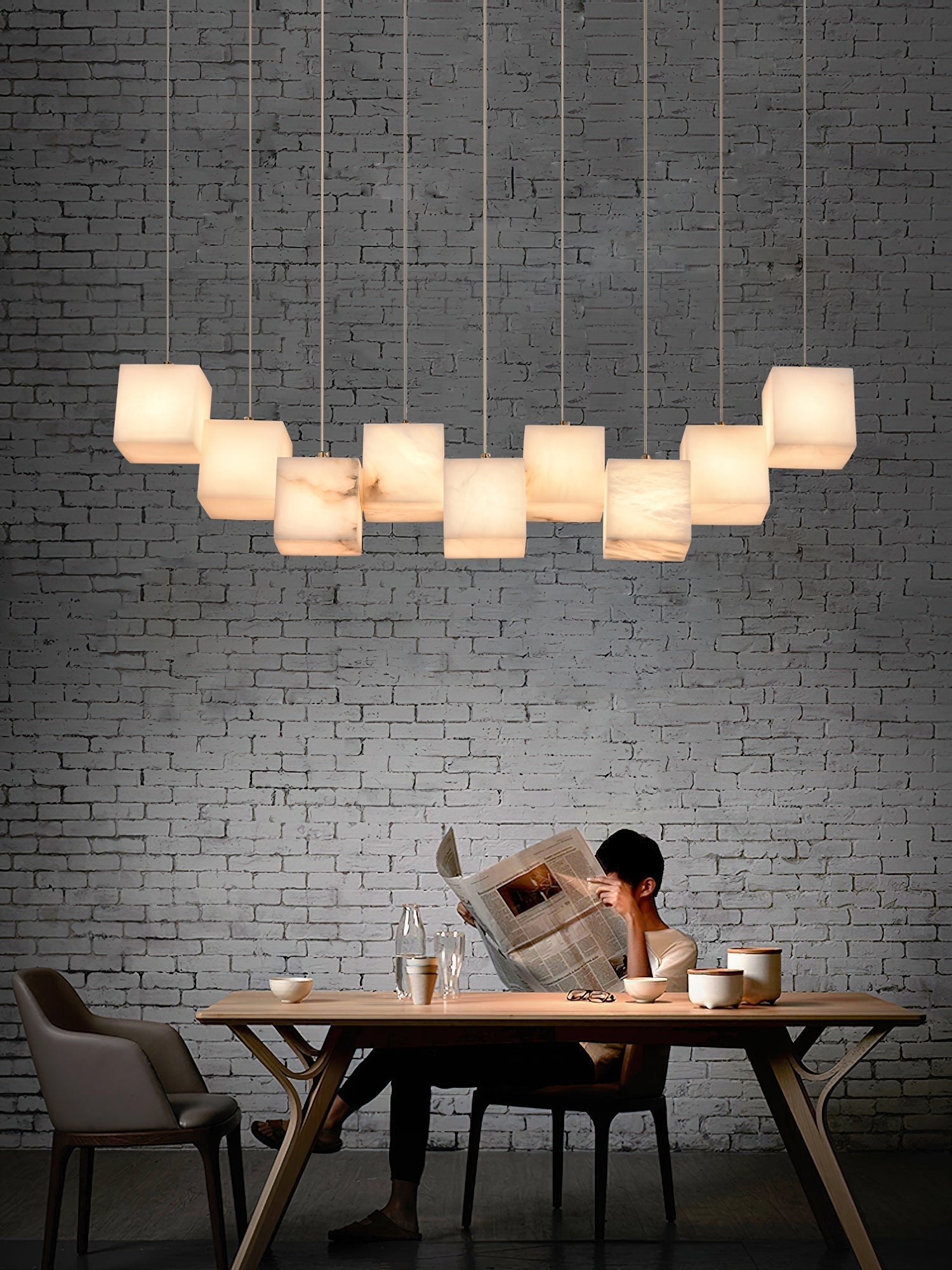 Jarnbruvyd Individuell Modern Box Kronleuchter-Letslighting