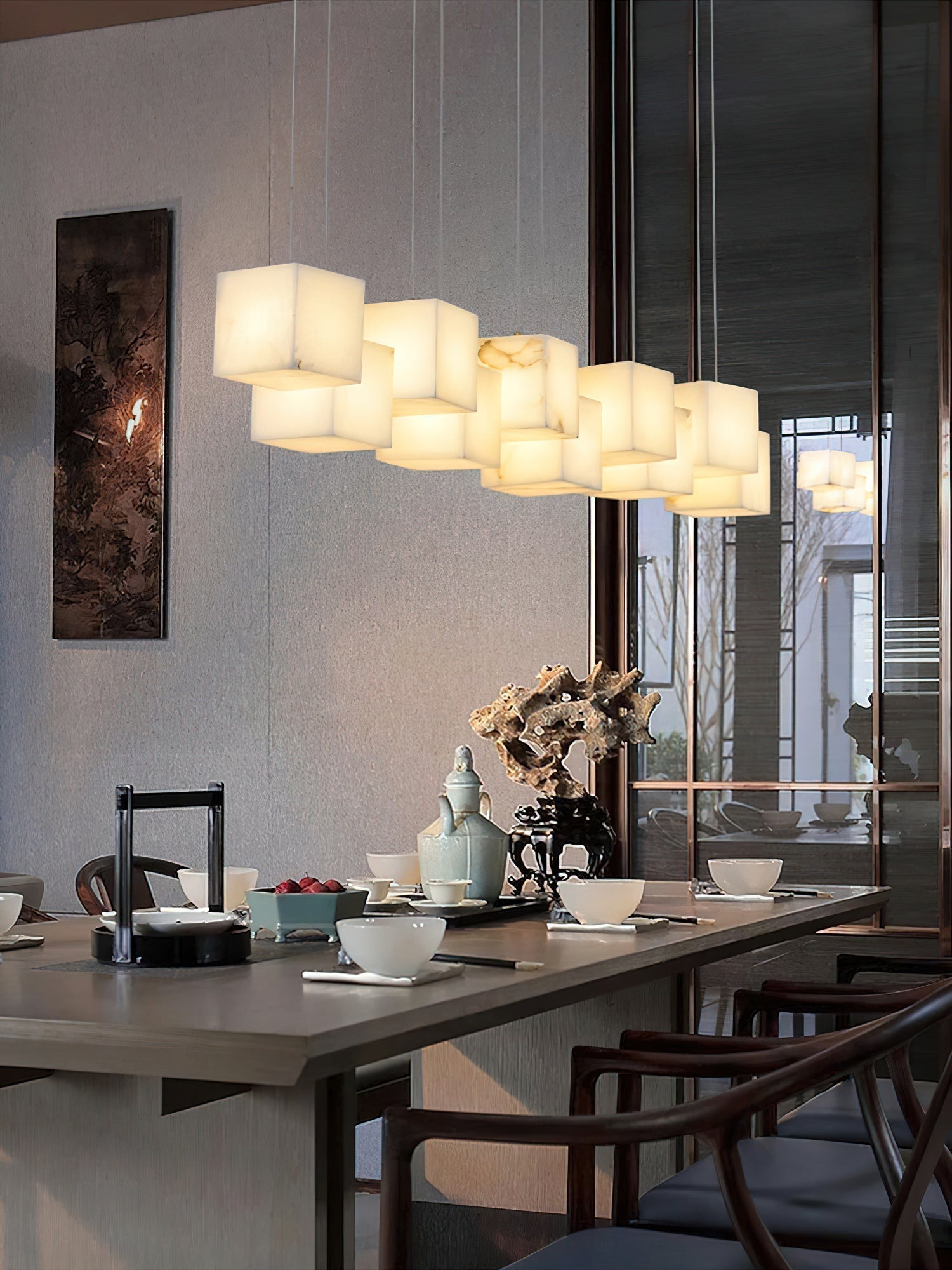 Jarnbruvyd Individuell Modern Box Kronleuchter-Letslighting