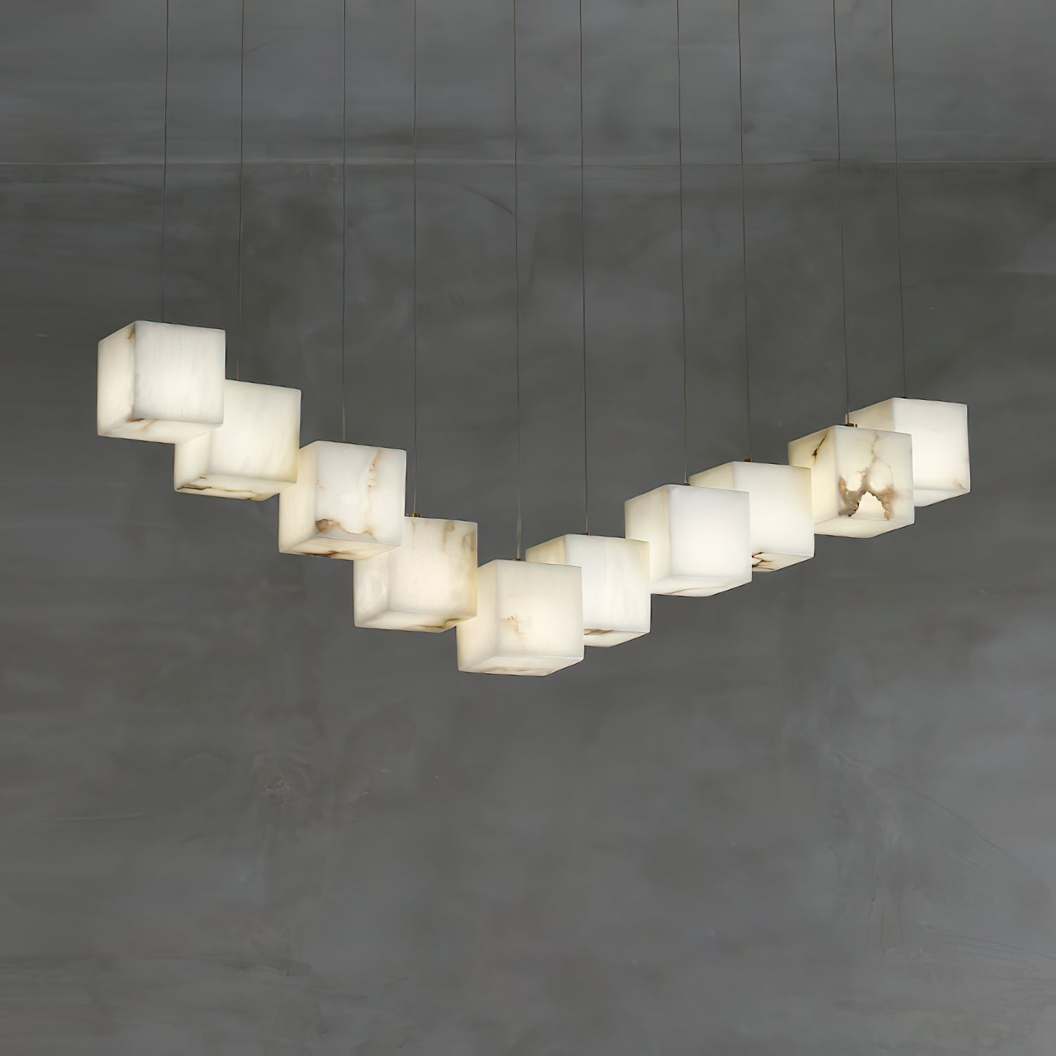 Jarnbruvyd Individuell Modern Box Kronleuchter-Letslighting