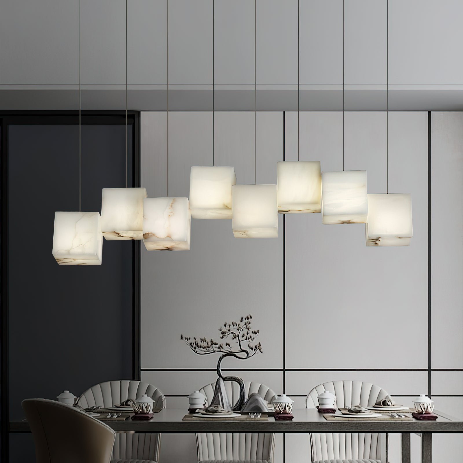Jarnbruvyd Individuell Modern Box Kronleuchter-Letslighting