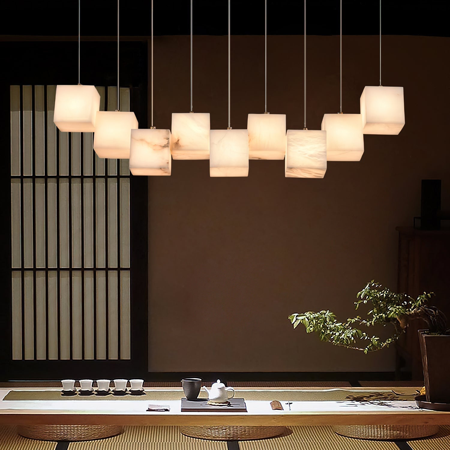 Jarnbruvyd Individuell Modern Box Kronleuchter-Letslighting