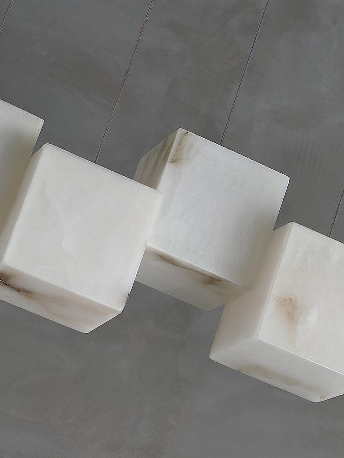 Eurraeel Alabaster Spiral Chandelier - Neutralighting