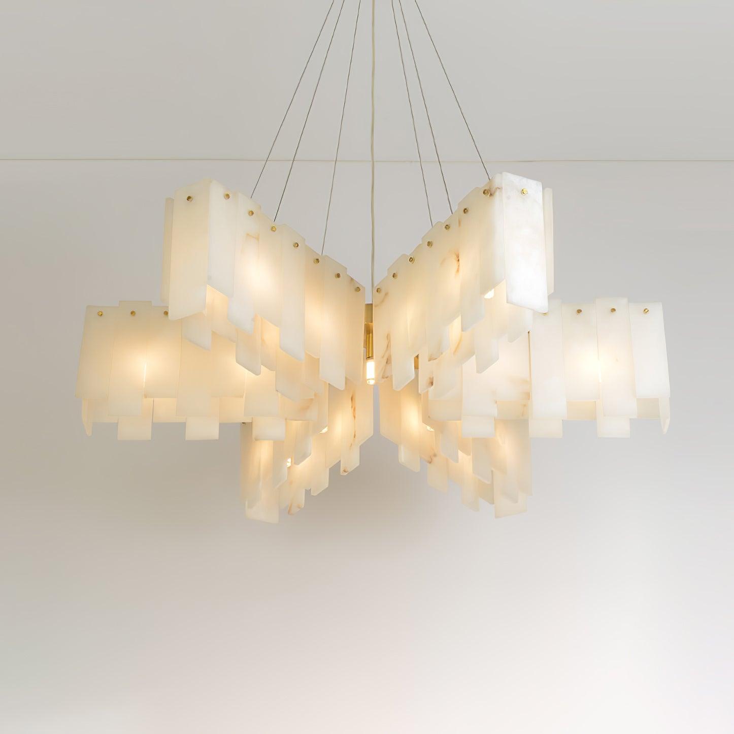Vevelila Alabaster Chandelier - Neutralighting