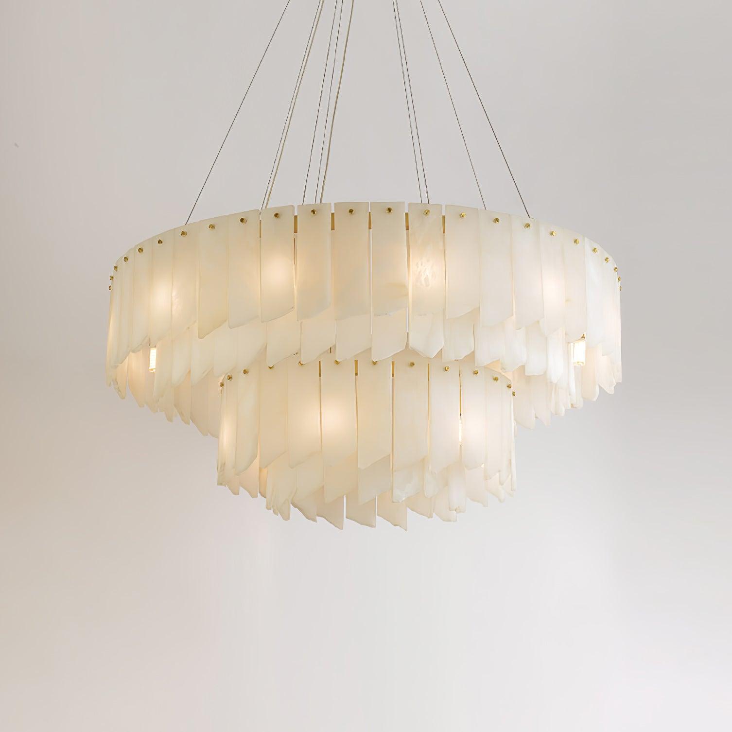 Vevelila Alabaster Chandelier - Neutralighting