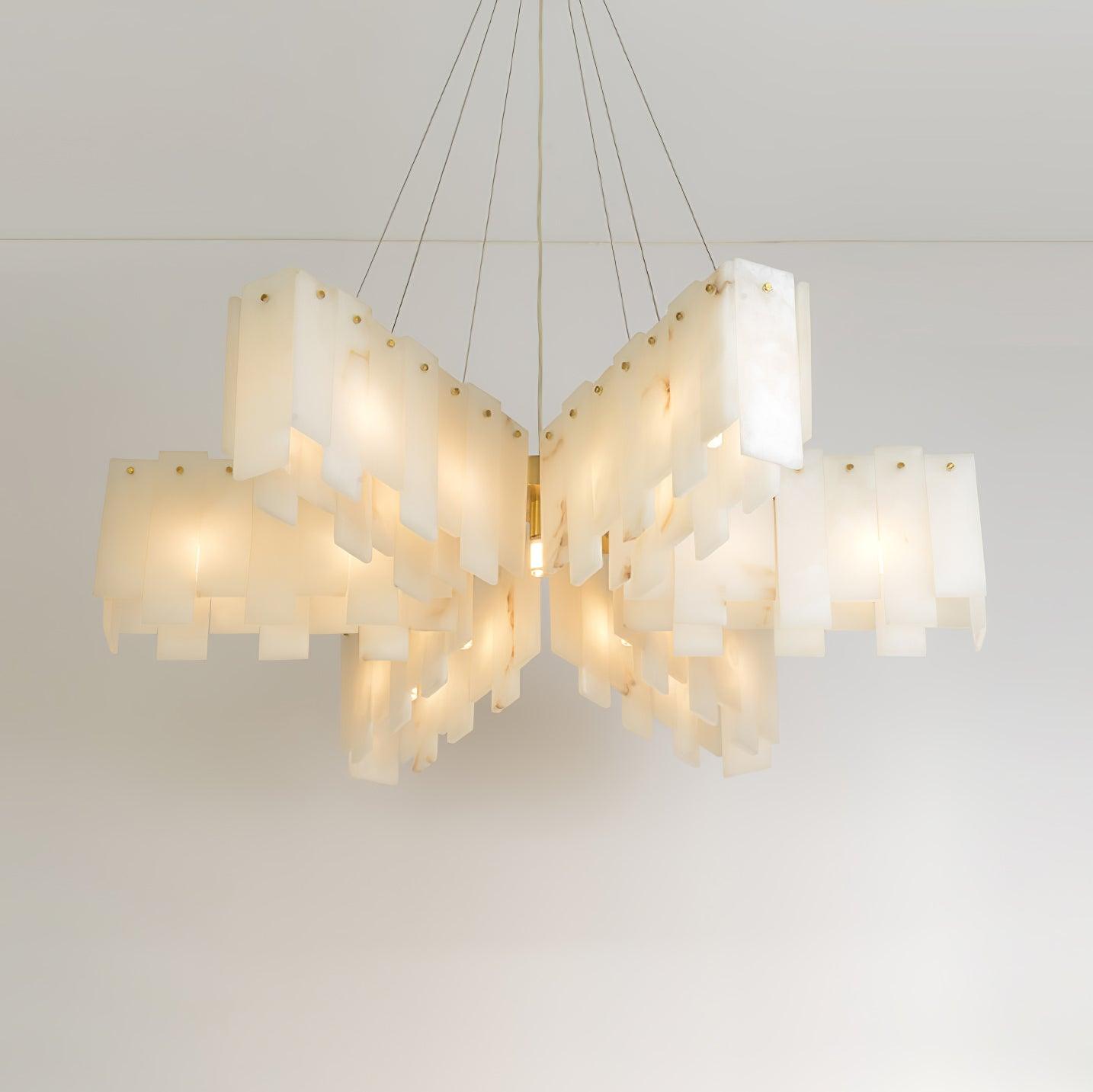 Vevelila Alabaster Chandelier - Neutralighting