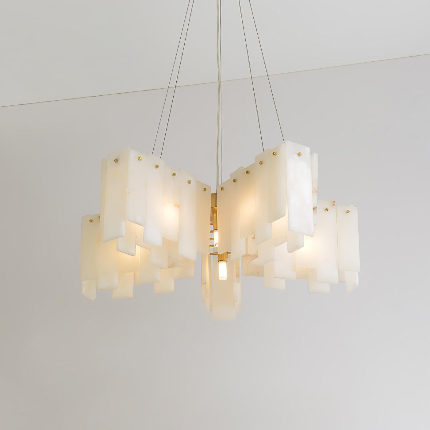 Vevelila Alabaster Chandelier - Neutralighting