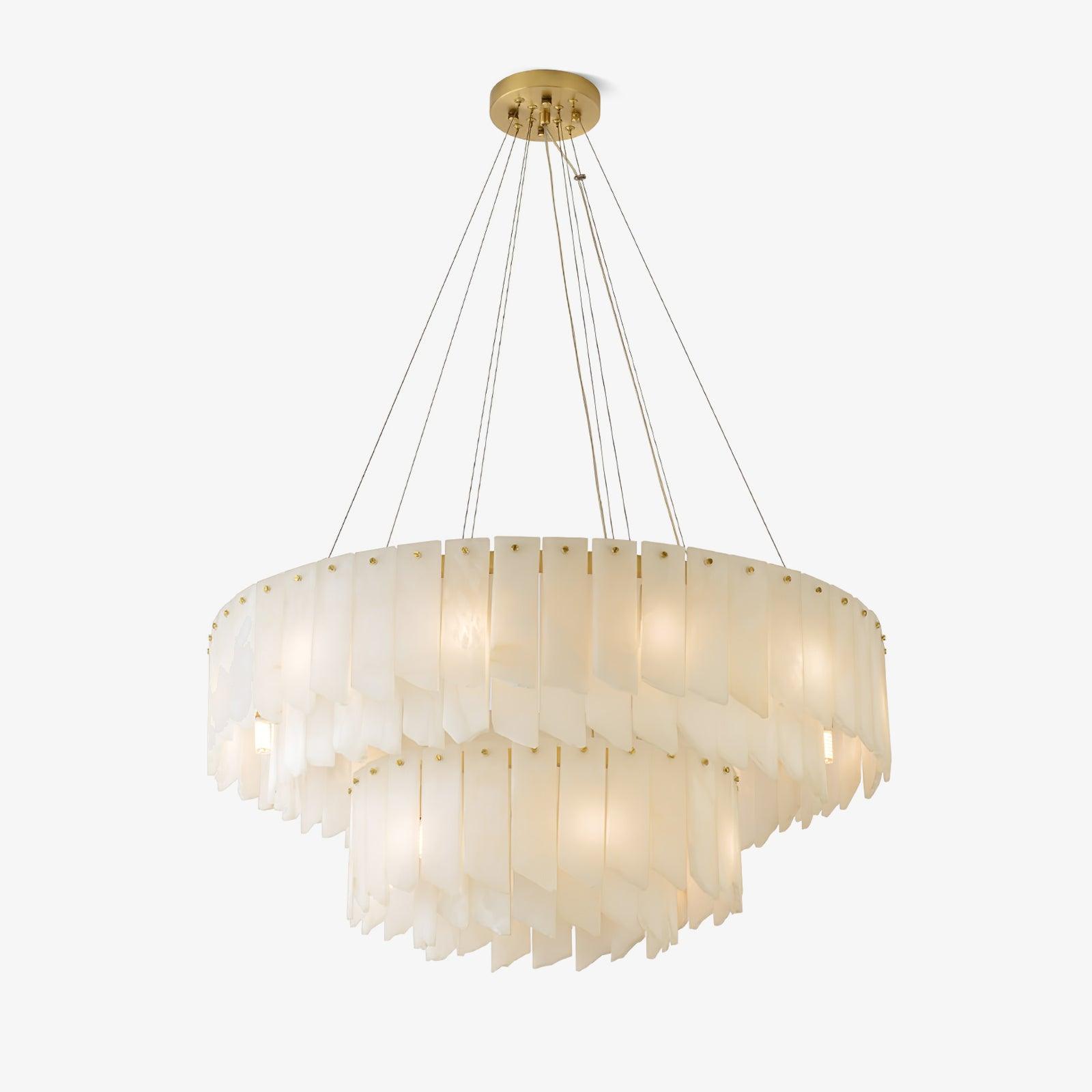 Vevelila Alabaster Chandelier - Neutralighting