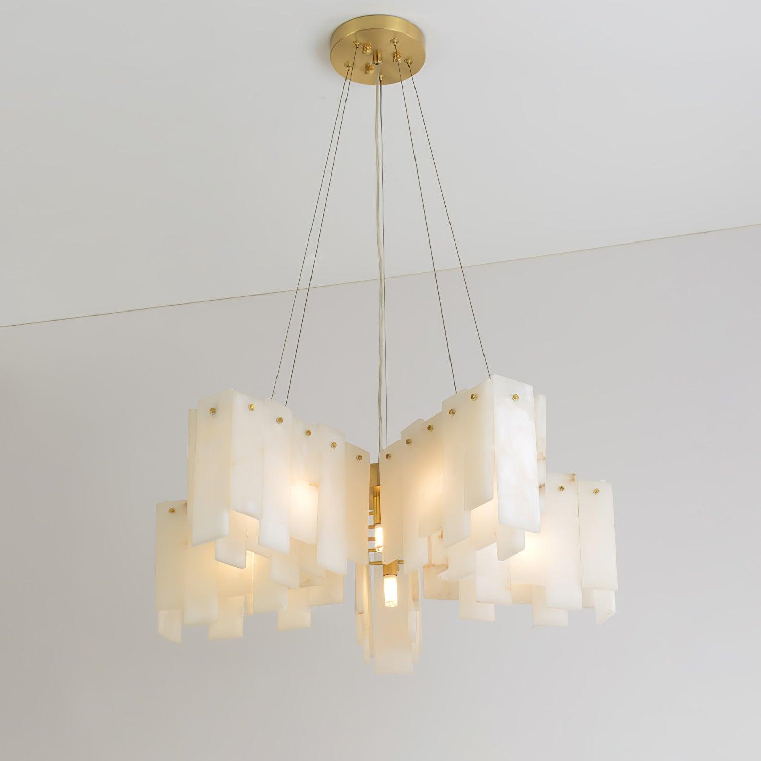 Vevelila Alabaster Chandelier - Neutralighting