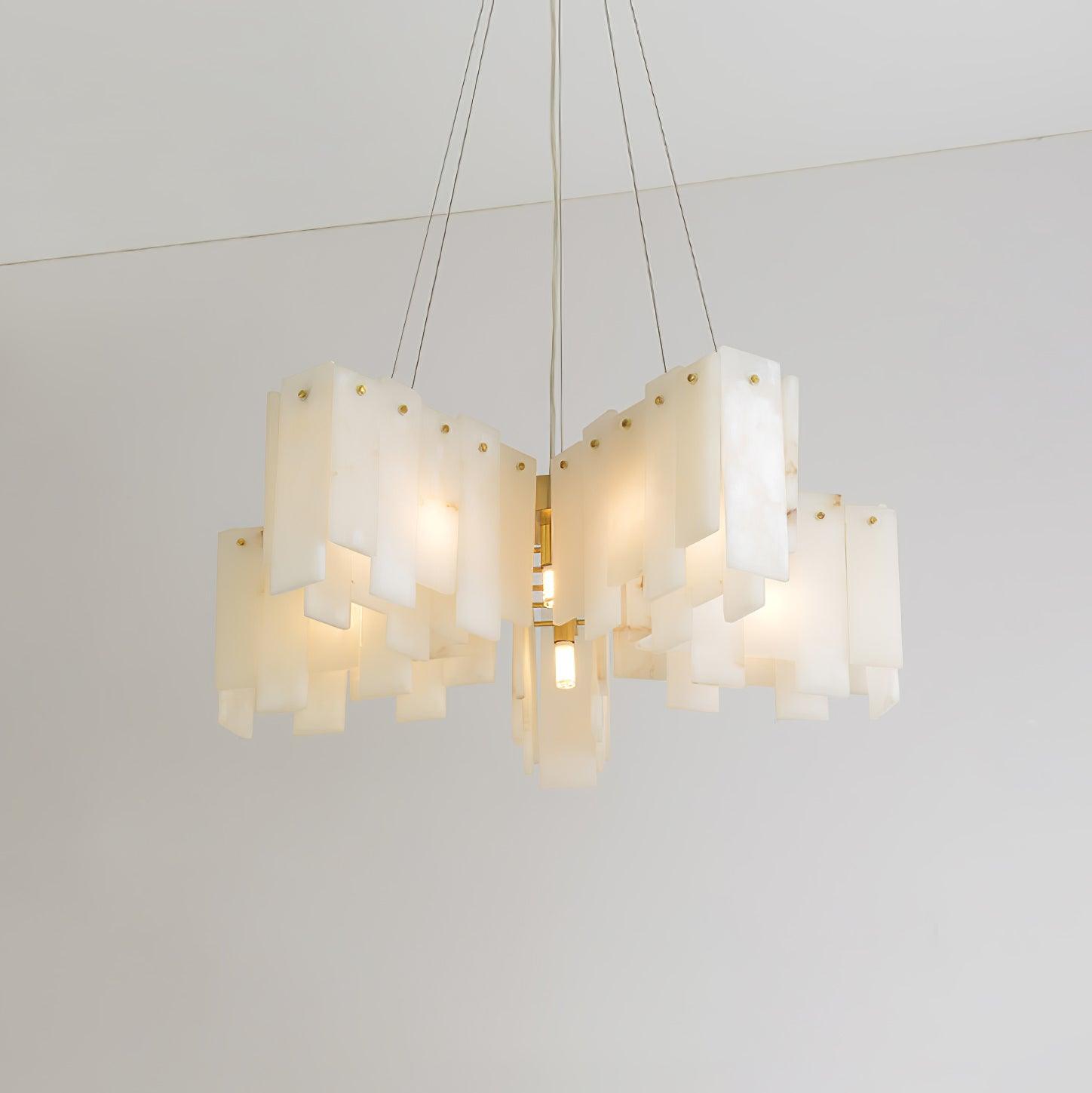 Vevelila Alabaster Chandelier - Neutralighting