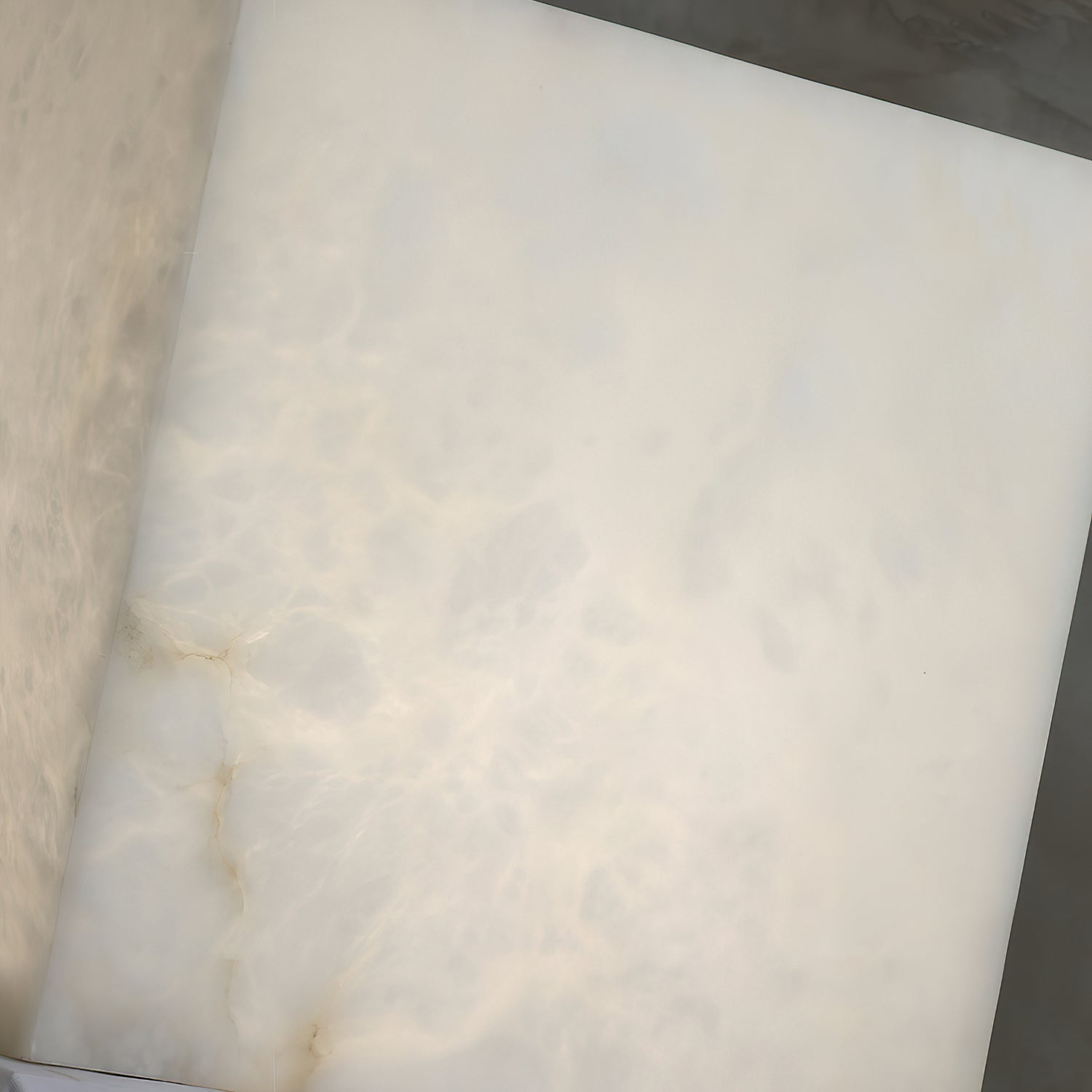 Alabaster Cubic Table Lamp - Letslighting