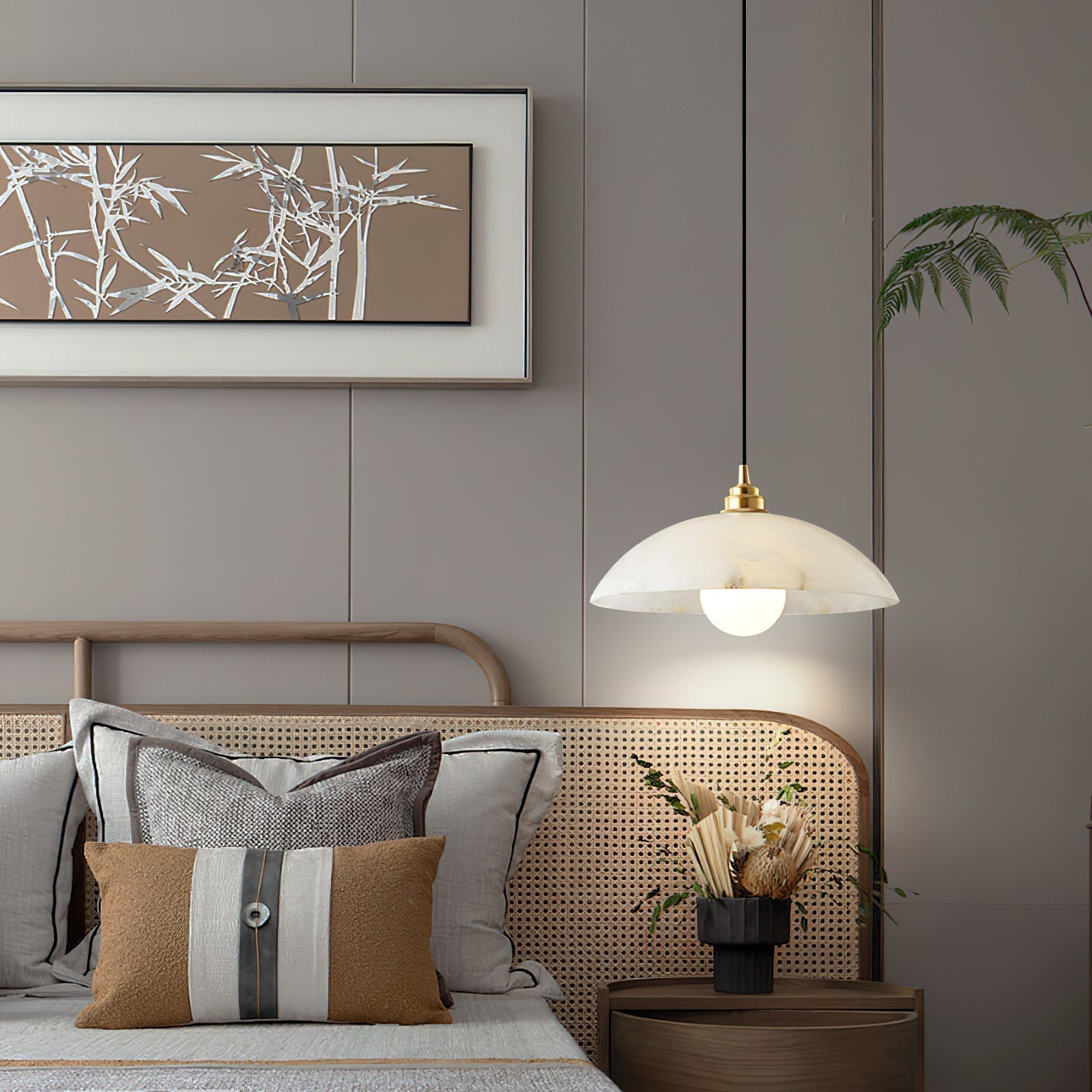 Ljomuvyd Individual Creativity Dome Metal Pendant Light - Letslighting