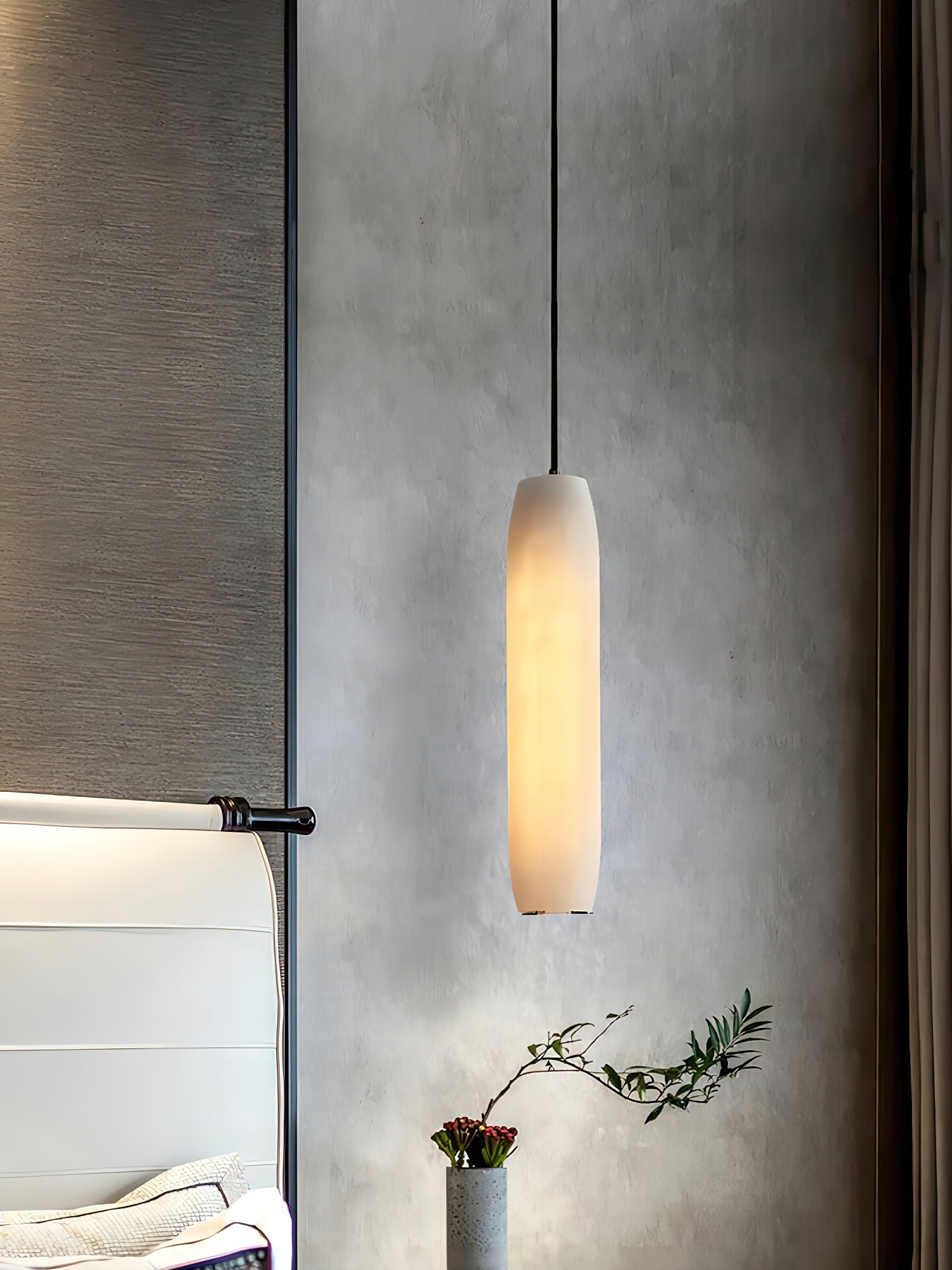 Kvennuvye Flute Modern Minimalist Metal Pendant Light - Letslighting