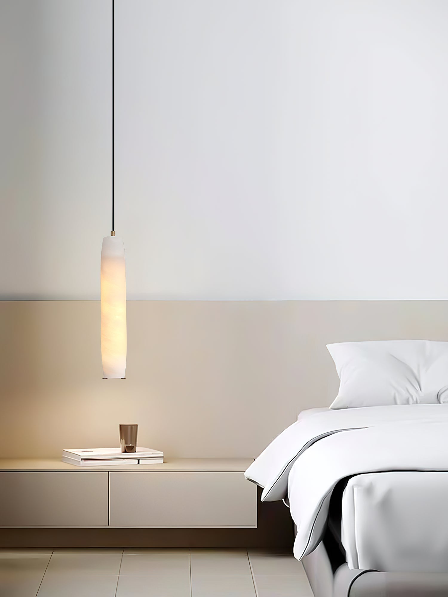 Kvennuvye Flute Modern Minimalist Metal Pendant Light - Letslighting
