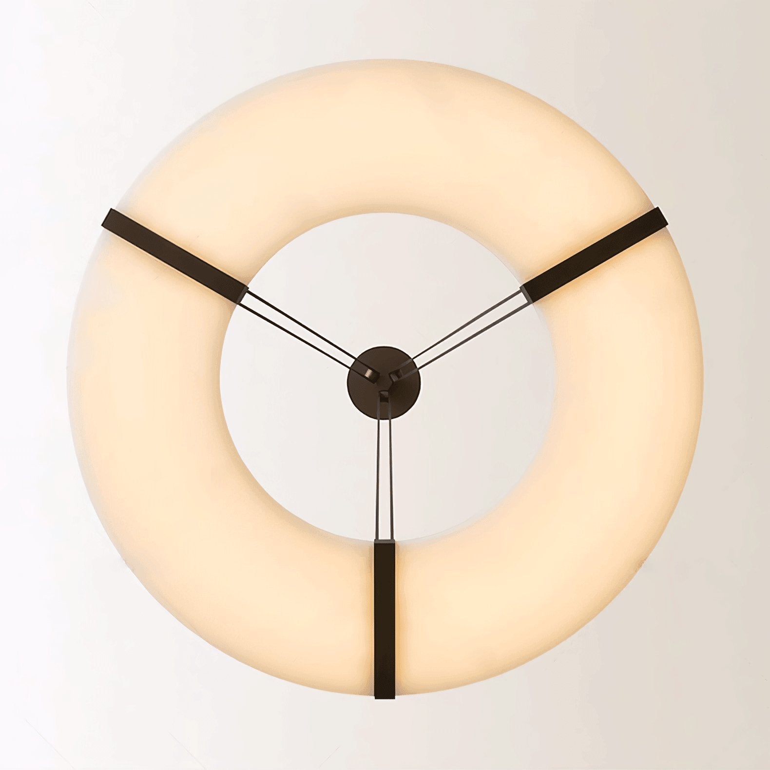 Althea Alabaster Ring Pendant Light Chandelier - Neutralighting