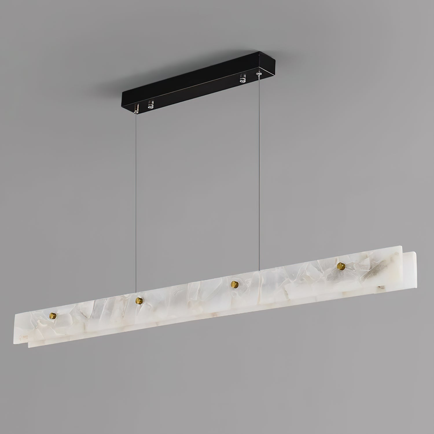 Ljomuvye LED Modern Linear Metal Pendant Light - Letslighting