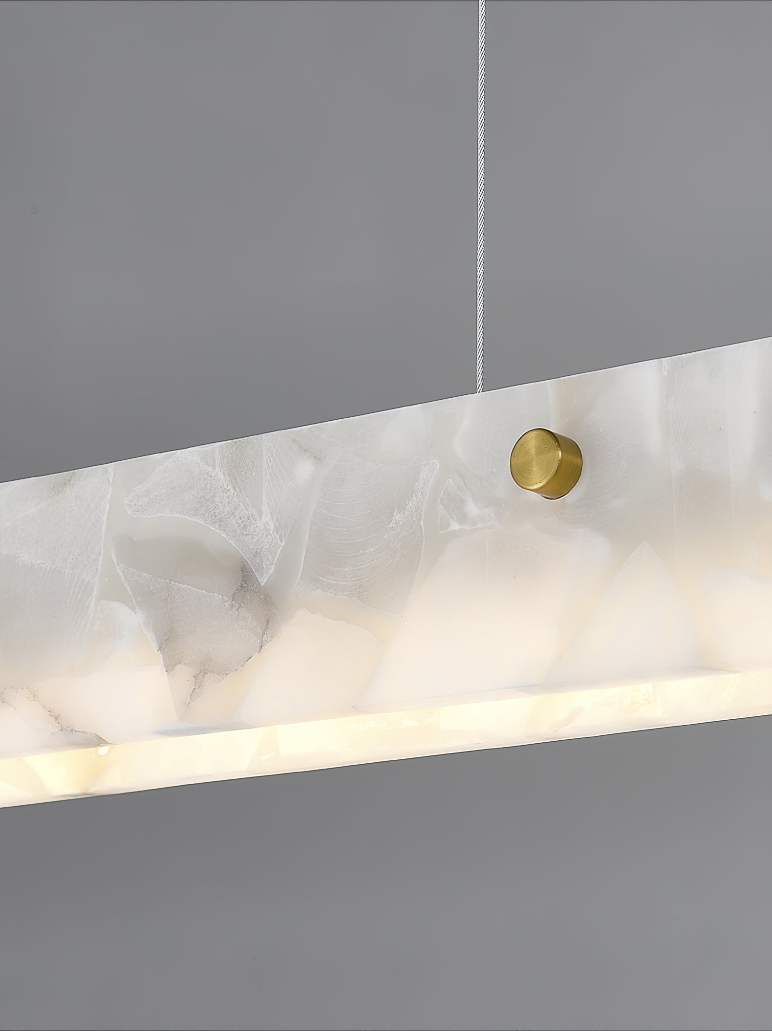 Ljomuvye LED Modern Linear Metal Pendant Light - Letslighting